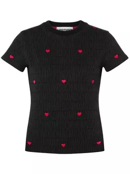 Moschino футболка с принтом, черный