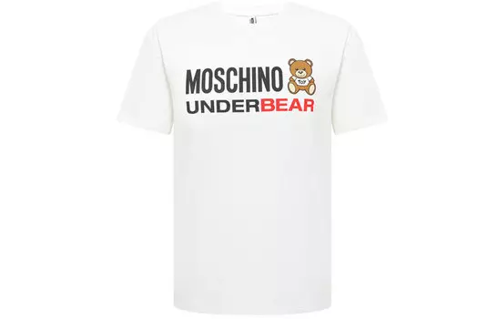 MOSCHINO Футболка унисекс белые