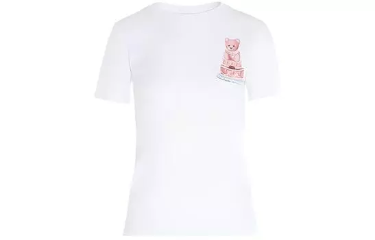 MOSCHINO Футболка женская белые
