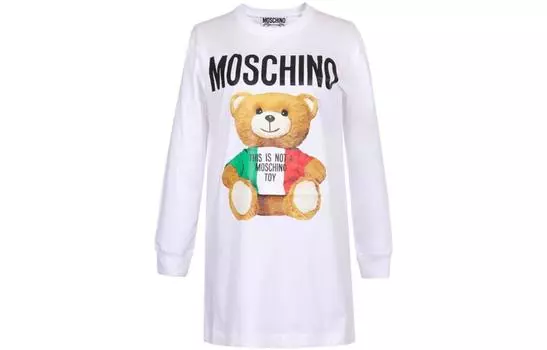 MOSCHINO Футболка женская белые