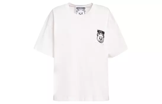 MOSCHINO Футболка женская белые