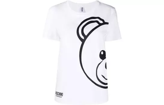 MOSCHINO Футболка женская белые