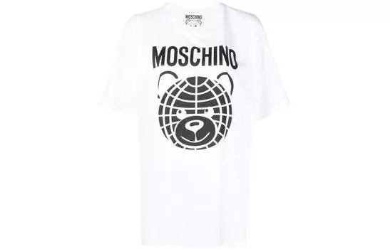 MOSCHINO Футболка женская белые
