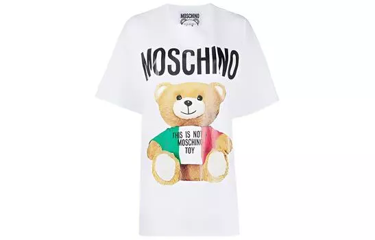 MOSCHINO Футболка женская белые