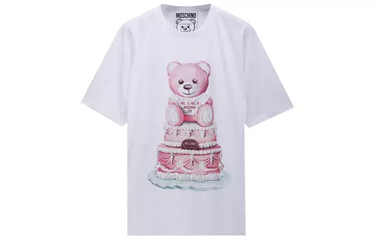 MOSCHINO Футболка женская белые