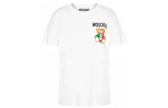 MOSCHINO Футболка женская белые