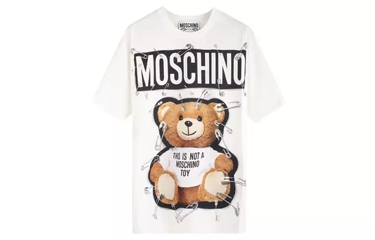 MOSCHINO Футболка женская белые