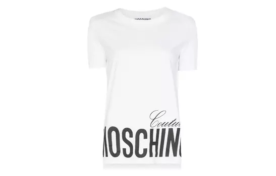 MOSCHINO Футболка женская белые