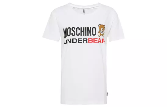 MOSCHINO Футболка женская белые