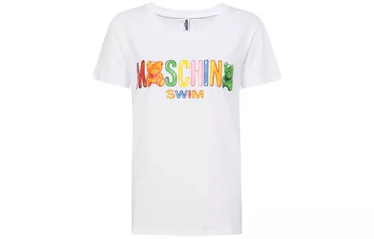 MOSCHINO Футболка женская белые