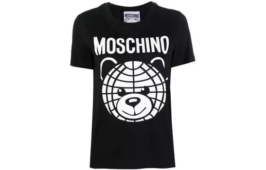 MOSCHINO Футболка женская, черный