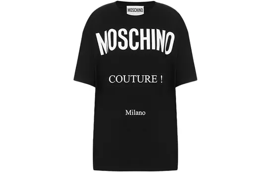 MOSCHINO Футболка женская, черный