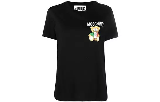 MOSCHINO Футболка женская, черный