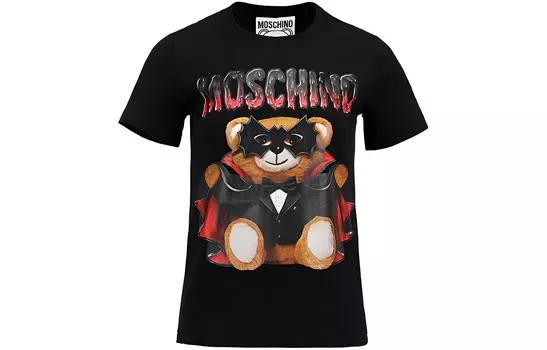 MOSCHINO Футболка женская, черный