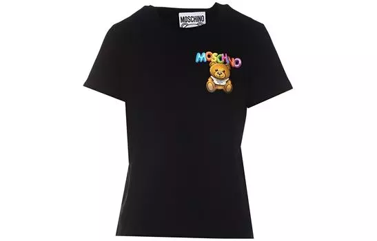 MOSCHINO Футболка женская, черный