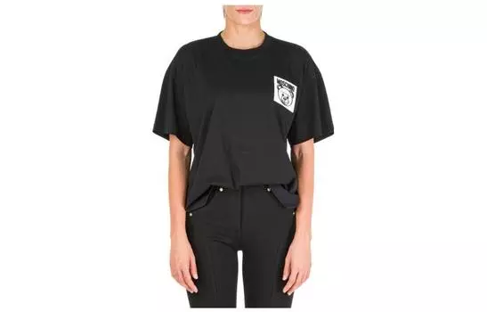 MOSCHINO Футболка женская, черный