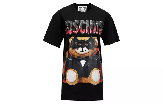 MOSCHINO Футболка женская, черный