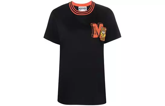 MOSCHINO Футболка женская, черный