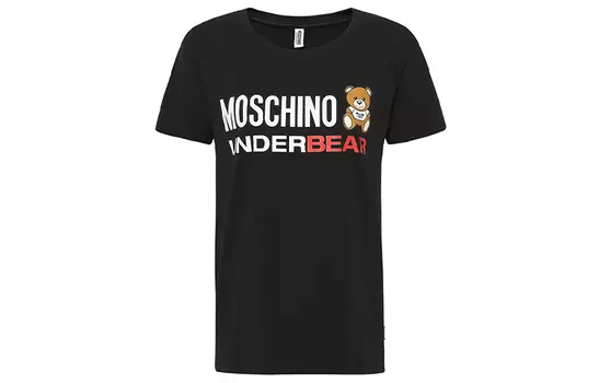 MOSCHINO Футболка женская, черный