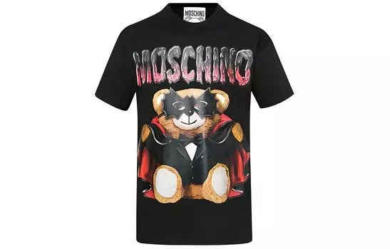 MOSCHINO Футболка женская, черный