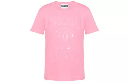 MOSCHINO Футболка женская розовые