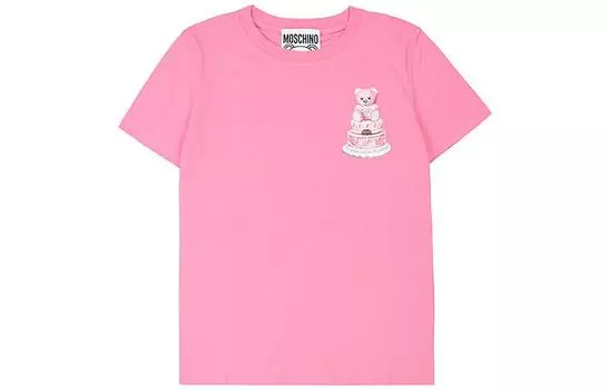 MOSCHINO Футболка женская розовые