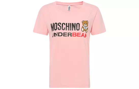 MOSCHINO Футболка женская розовые