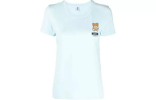 MOSCHINO Футболка женская, синий