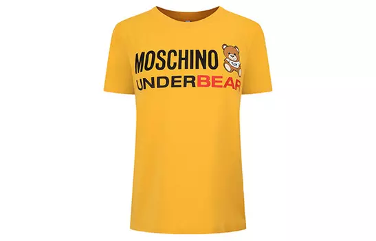 MOSCHINO Футболка женская желтые