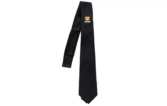 MOSCHINO Галстук мужской черный