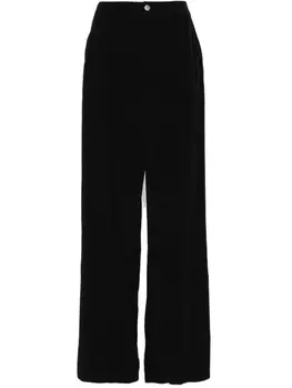 MOSCHINO JEANS брюки палаццо с завышенной талией, черный