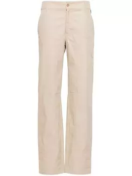 MOSCHINO JEANS брюки с логотипом, нейтральный цвет