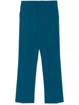 MOSCHINO JEANS брюки со складками по фигуре, синий