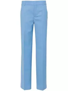 MOSCHINO JEANS брюки со складками, синий