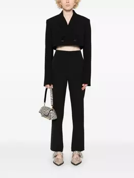 MOSCHINO JEANS брюки строгого кроя, черный