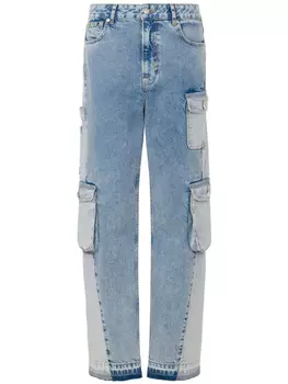 MOSCHINO JEANS джинсы карго, синий