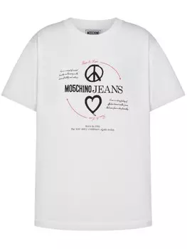 MOSCHINO JEANS футболка с логотипом