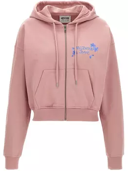 MOSCHINO JEANS худи с логотипом, розовый