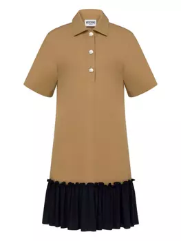 MOSCHINO JEANS платье мини, коричневый