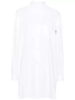 MOSCHINO JEANS платье-рубашка, белый