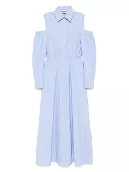 MOSCHINO JEANS платье в полоску, синий