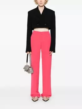 MOSCHINO JEANS прямые брюки, розовый