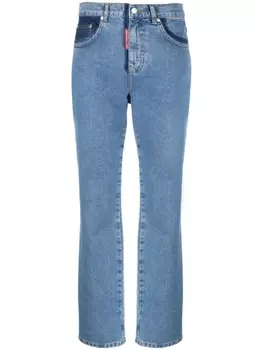 MOSCHINO JEANS прямые джинсы, синий