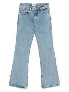 MOSCHINO JEANS расклешенные джинсы, синий