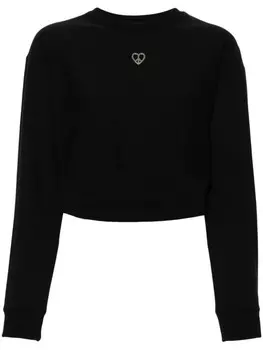 MOSCHINO JEANS толстовка с логотипом, черный