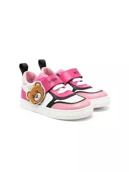 Moschino Kids кроссовки Teddy Bear, белый
