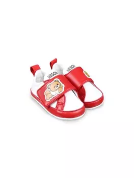 Moschino Kids кроссовки Teddy Bear, белый