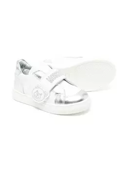 Moschino Kids кроссовки Teddy Bear со вставками, белый