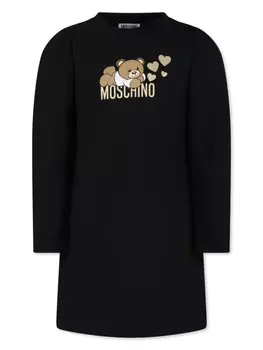 Moschino Kids moschino Kids HDV0FCLDA1660100 черный 95%котон - 5%эластан, черный