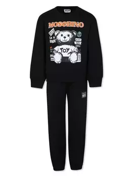 Moschino Kids moschino Kids HUK03YLCA5860100 черный 100%котон, черный